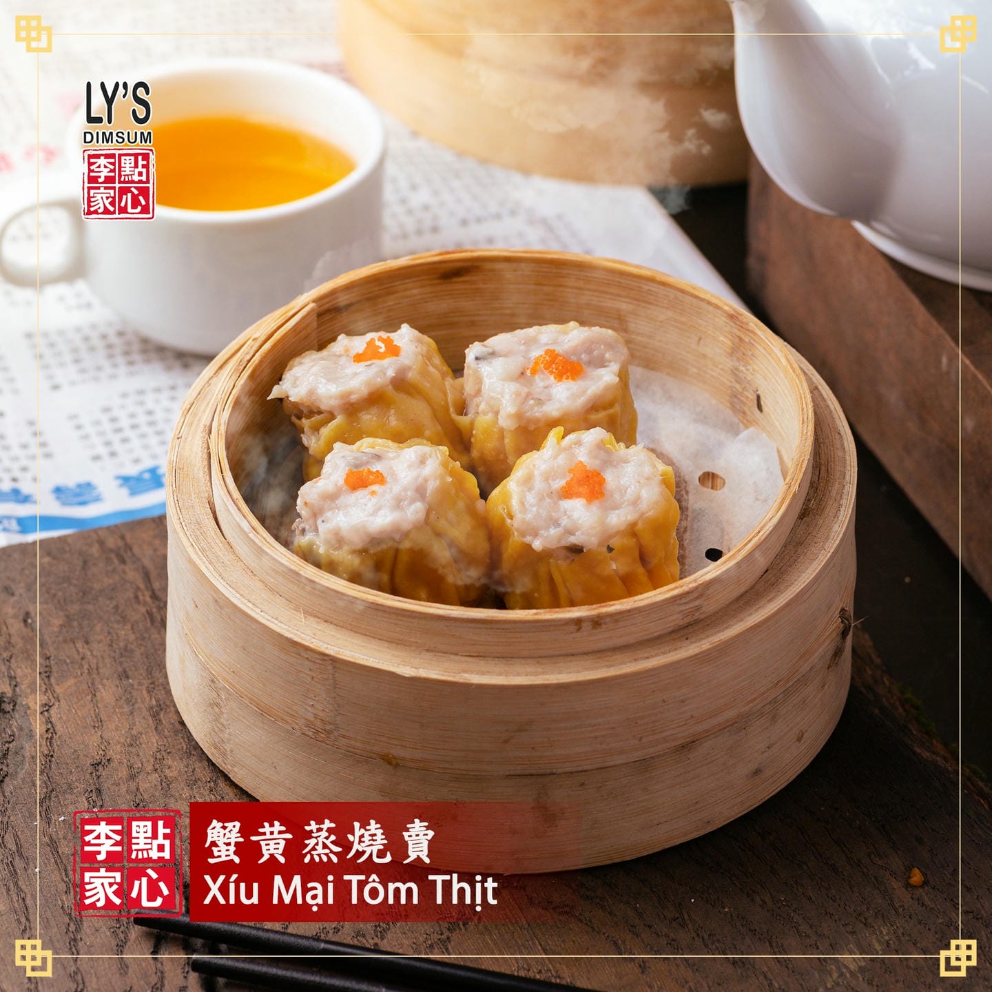 HÉ LỘ TOP 3 DIMSUM "BEST SELLER" TUẦN QUA TẠI LY'S DIMSUM