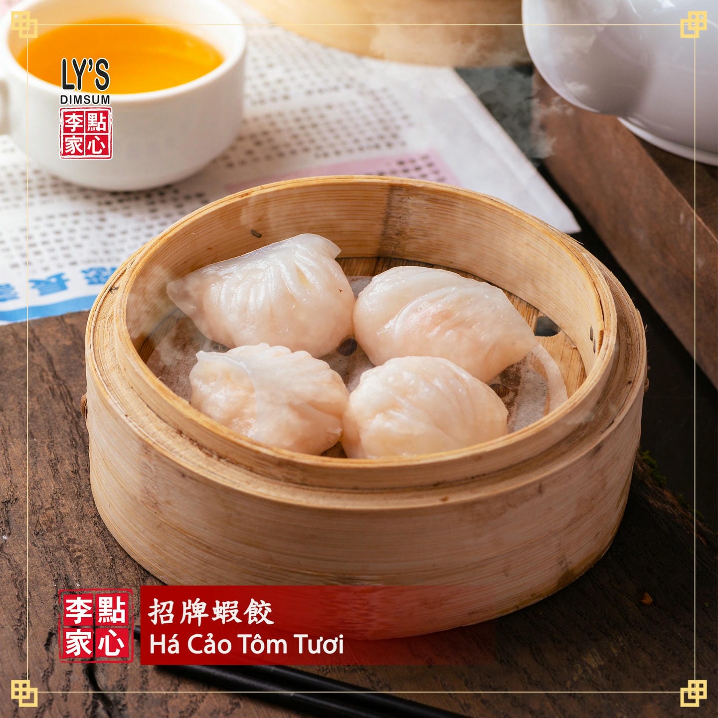 HÉ LỘ TOP 3 DIMSUM "BEST SELLER" TUẦN QUA TẠI LY'S DIMSUM