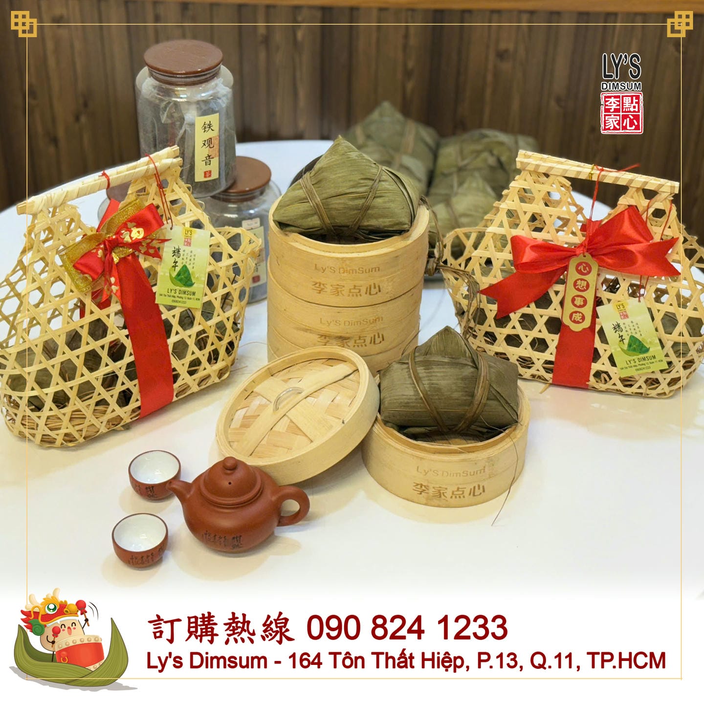 LY’S DIMSUM: BÁNH Ú LY’S DIMSUM – NGON KHÓ CƯỠNG, TRỌN TÂM HUYẾT CHO NGÀY TẾT ĐOAN NGỌ (MÙNG 5/5)!