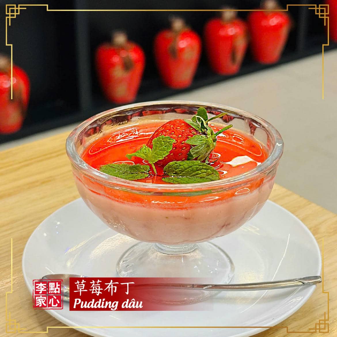 Ly's Dimsum Chúc Mừng Ngày Quốc Tế Lao Động 1/5! - Pudding Dâu